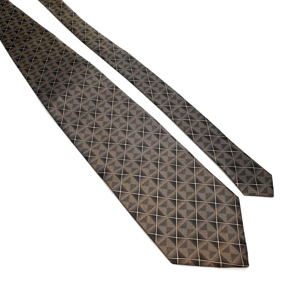 Bordeaux Mens Necktie Accessory Shiny Office Work Casual Dad Gift Gold Black